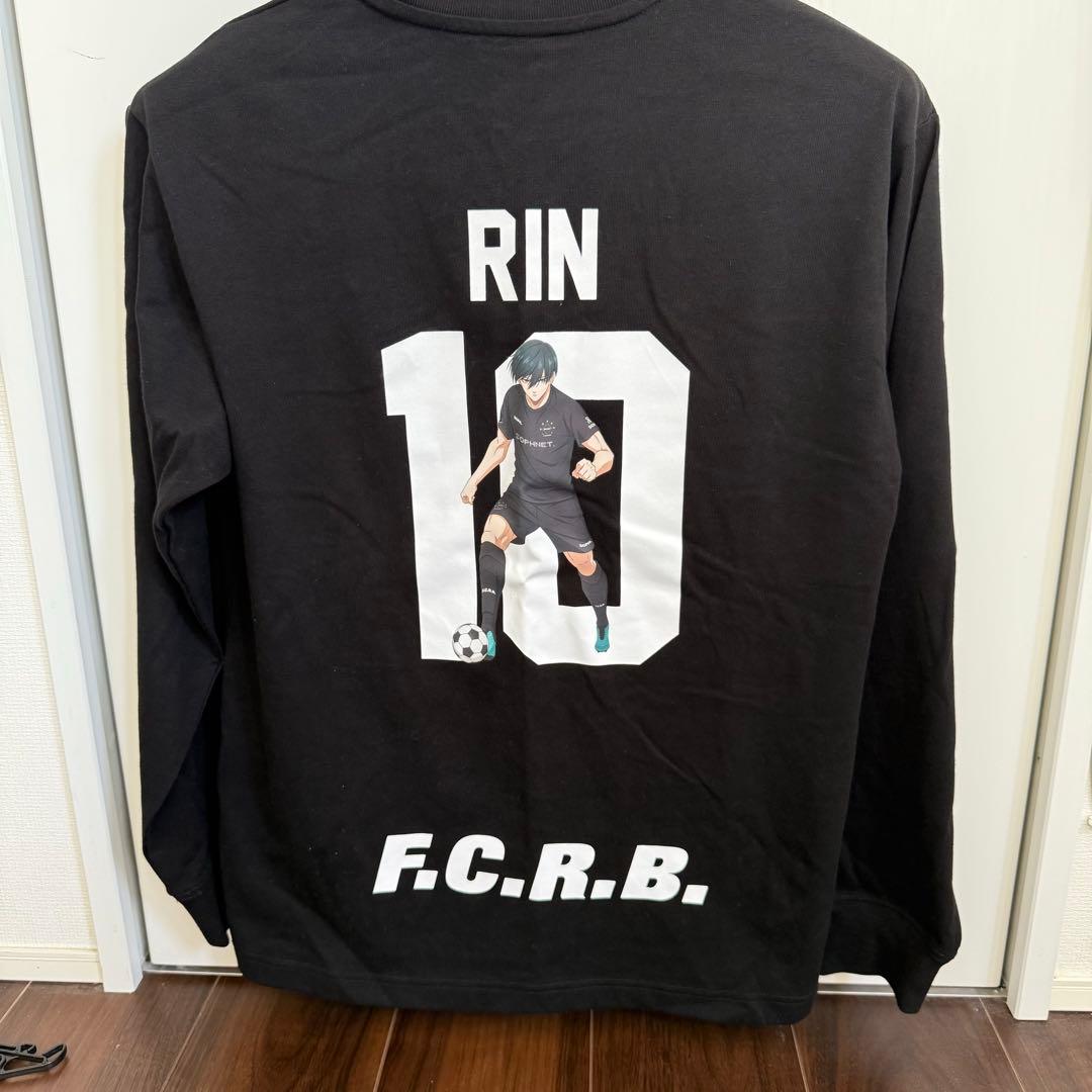 【新品未使用】FCRB BLUE LOCK L/S TEE RIN 缶バッジ