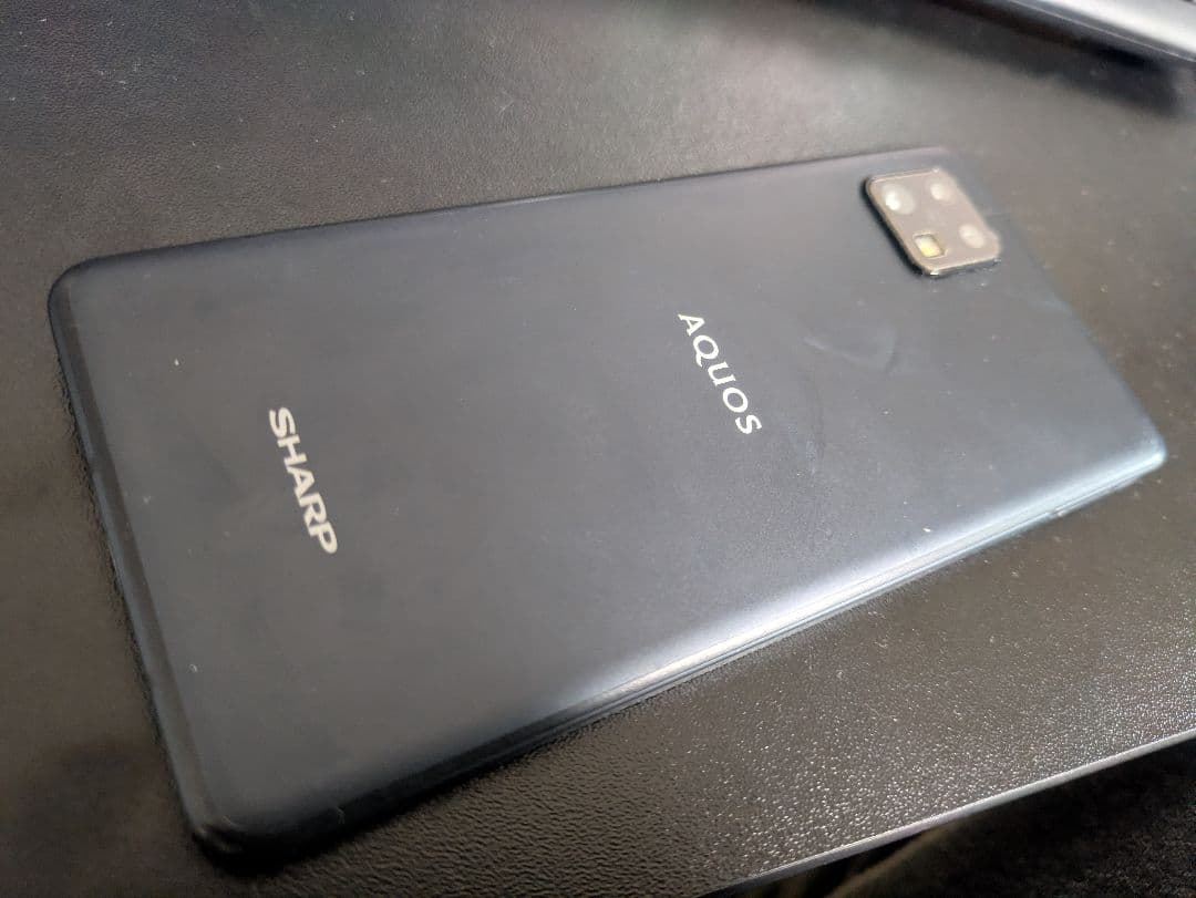 SHARP AQUOS SENSE6 ブラック 本体