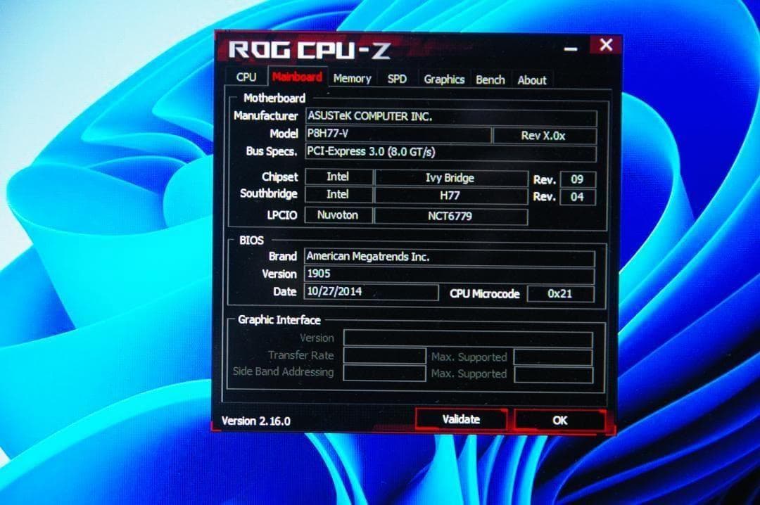 無料でWindows11を!!　i7-3770+ASUS P8H77-V+メモリ