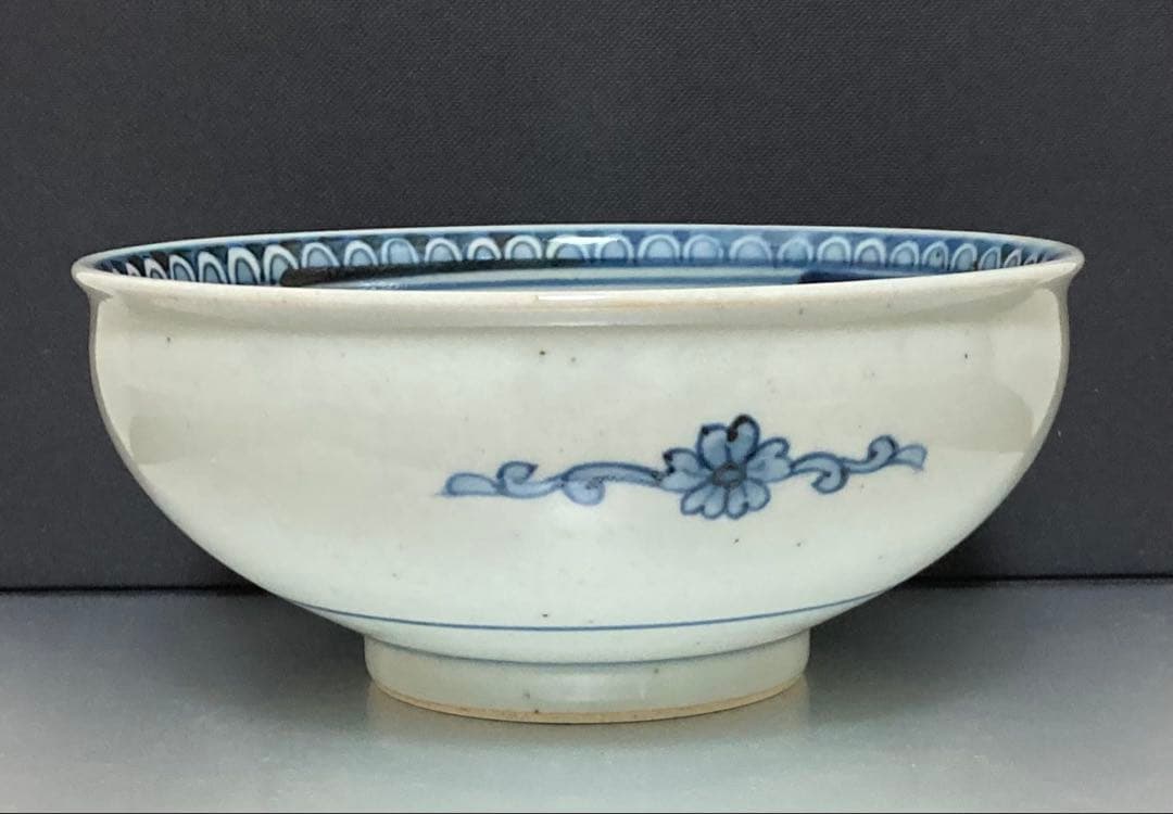 佐藤走波（五代）鉢　深鉢　辻が花文