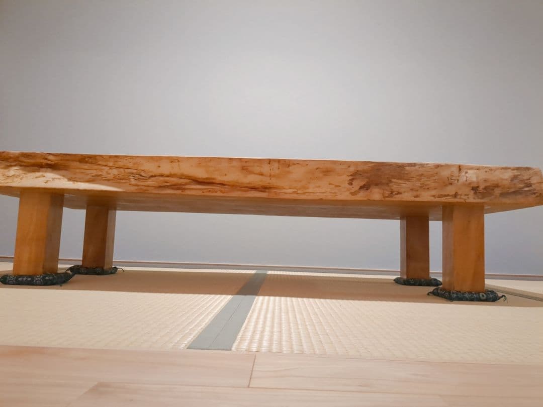 欅（けやき）　一枚板　座卓　ローテーブル