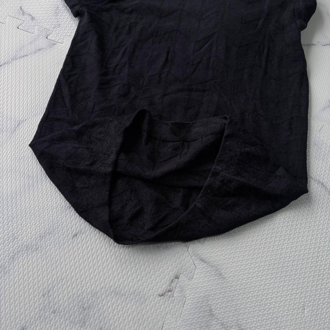 大人気✨GIORGIOARMANI ジョルジオアルマーニ 黒タグ長袖 濃紺