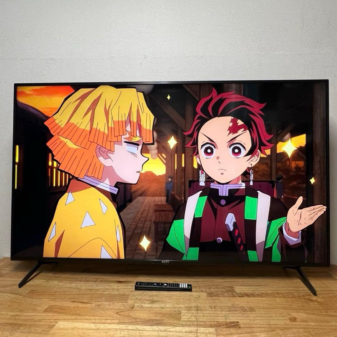 SONY 65V型 4K 液晶テレビ Google TV KJ-65X80J