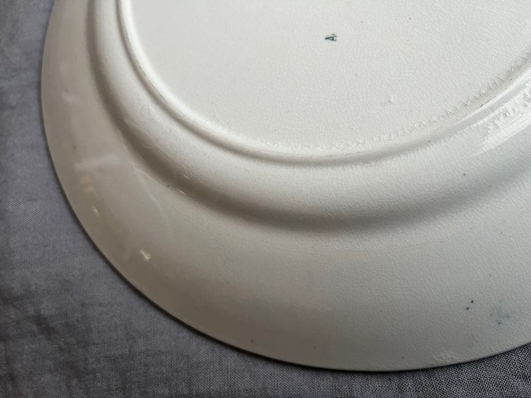 ＊希少＊ 大皿 Creil et Montereau LINOTTE リノット