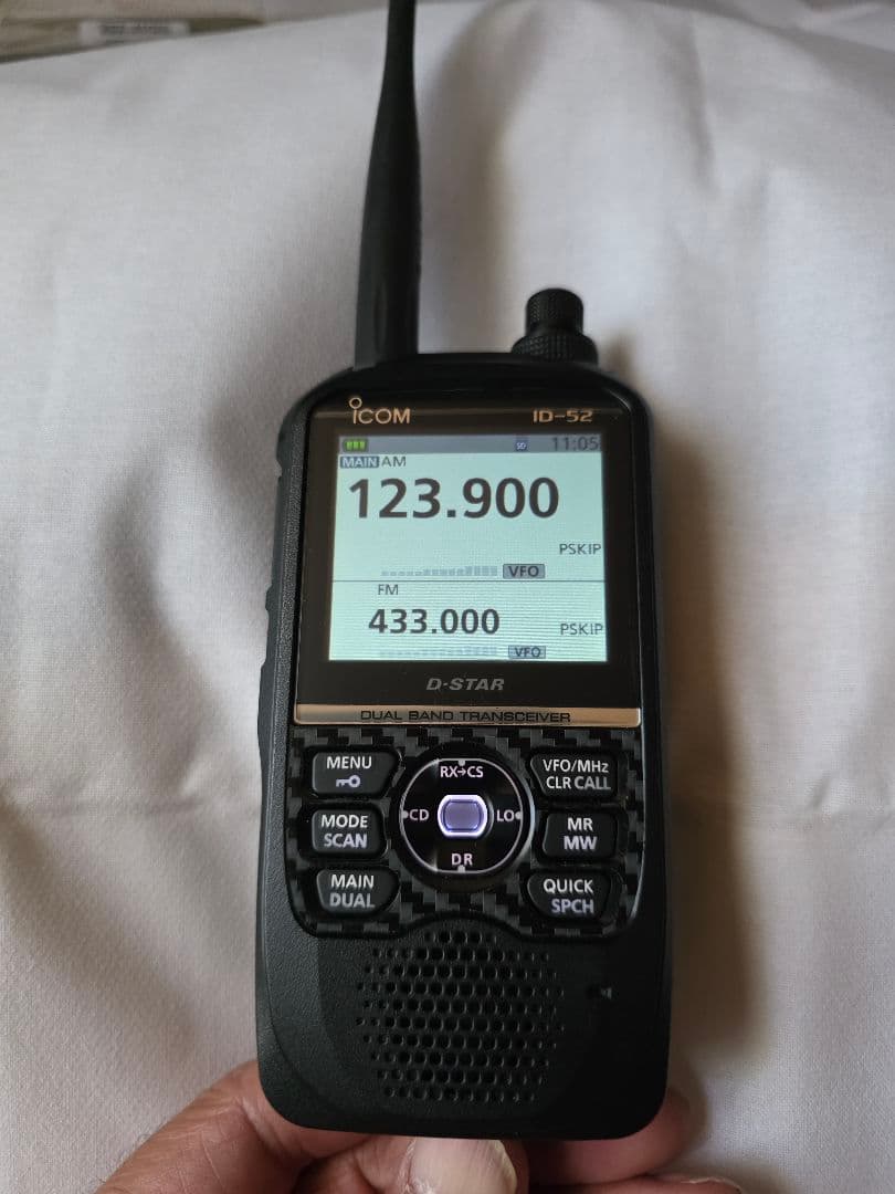 ICOM ID-52 エアバンドスペシャル 予備BP272付き