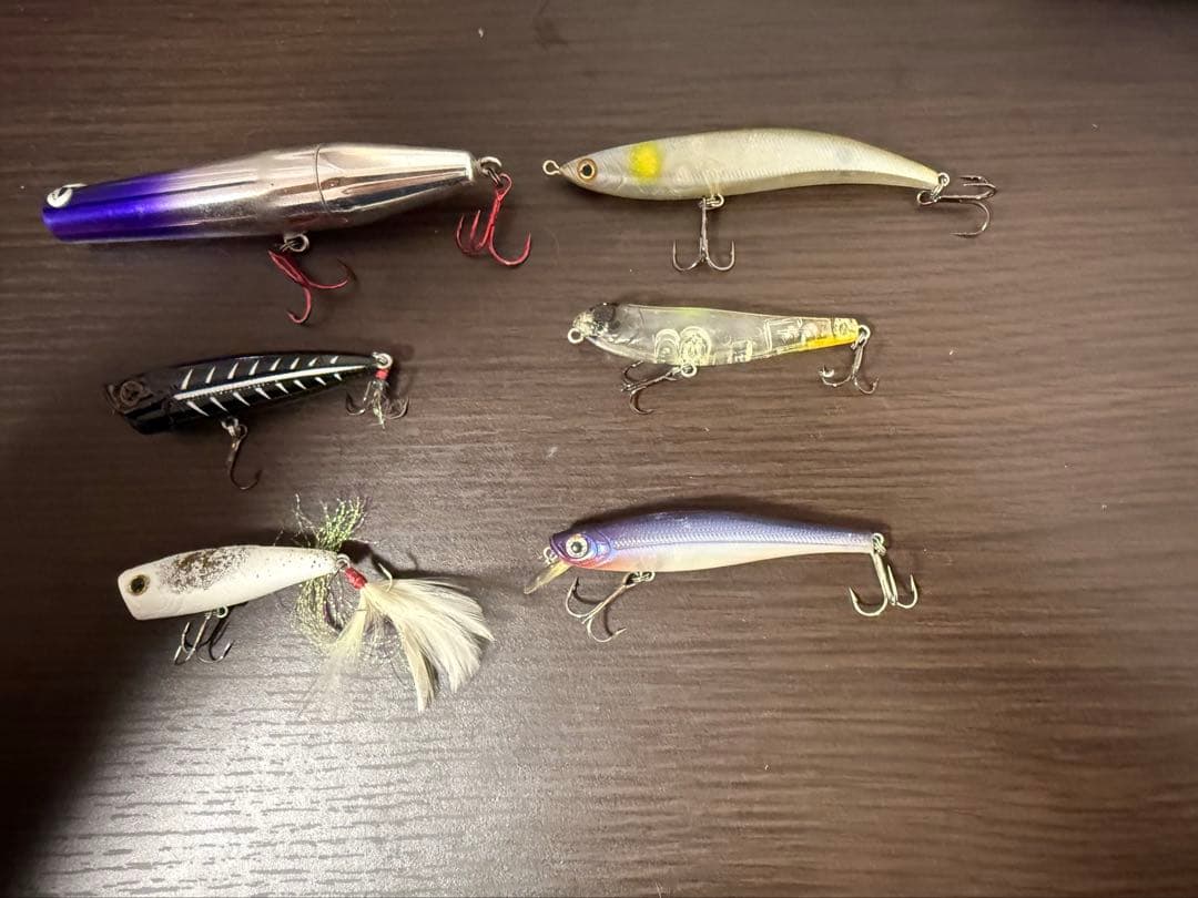 ブラックバスルアーまとめ売り引退品