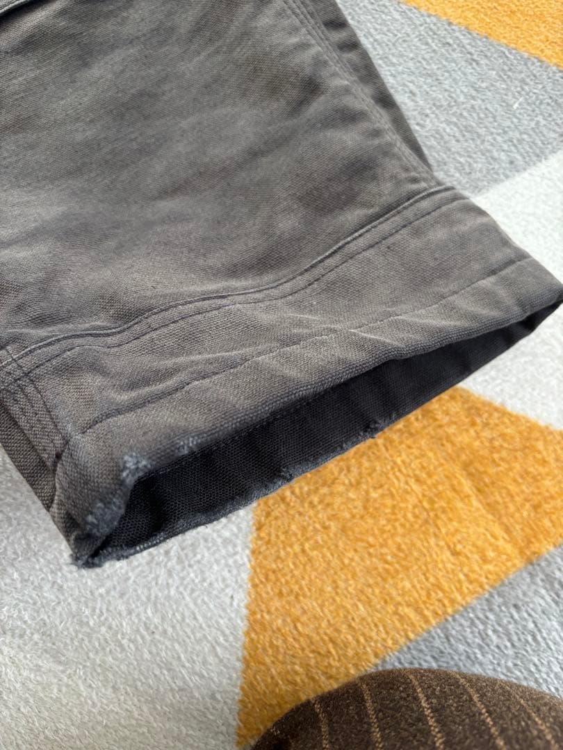 カーハート ダブルニー ブラック オーバオール アメカジ 30×32