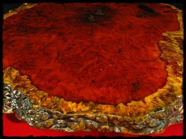 花梨 玉杢 瘤 卓 d76