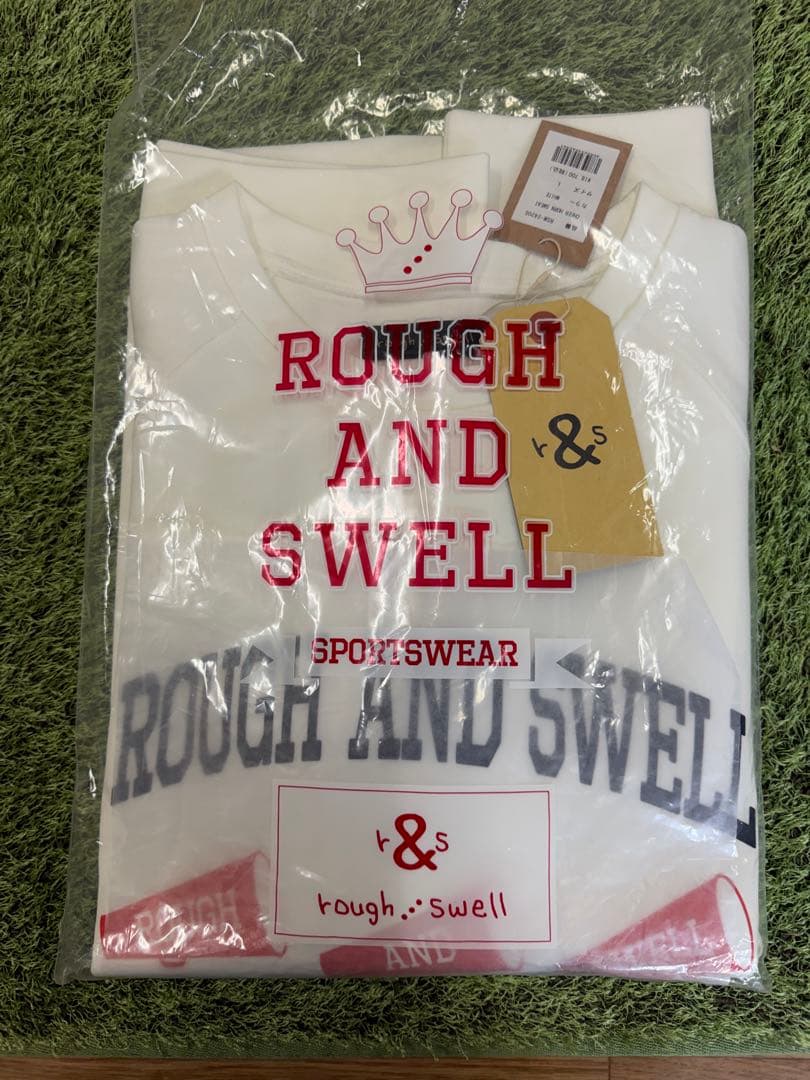 新品正規品【ROUGH&SWELL/L】ダンボールニット長袖カットソースウェット