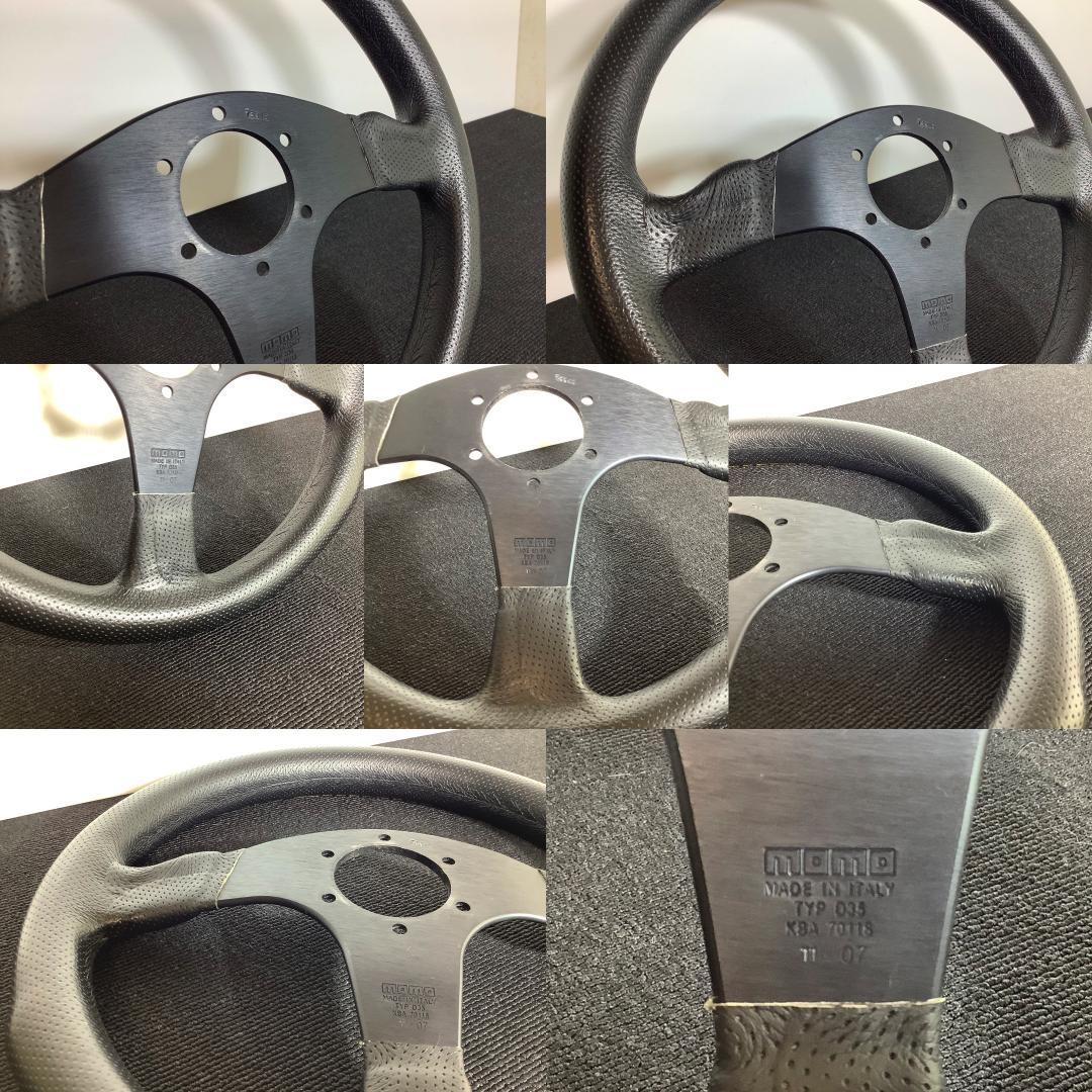 モモ コンペティション 35φ 美品 箱・説明書付 完品 ホーンボタン・ネジ付