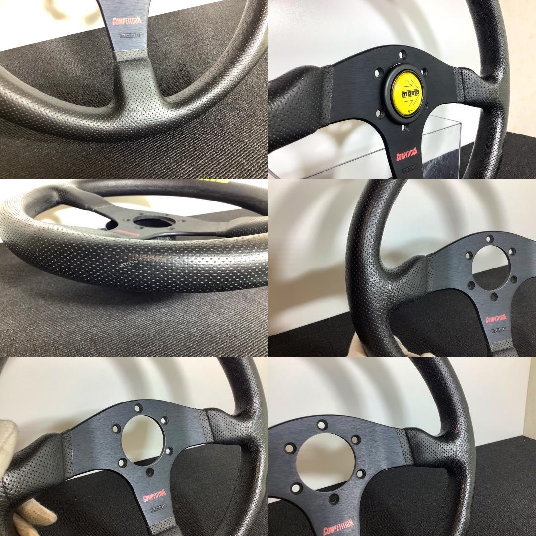 モモ コンペティション 35φ 美品 箱・説明書付 完品 ホーンボタン・ネジ付