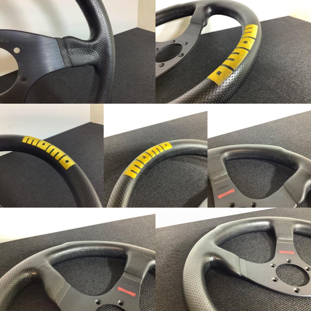 モモ コンペティション 35φ 美品 箱・説明書付 完品 ホーンボタン・ネジ付