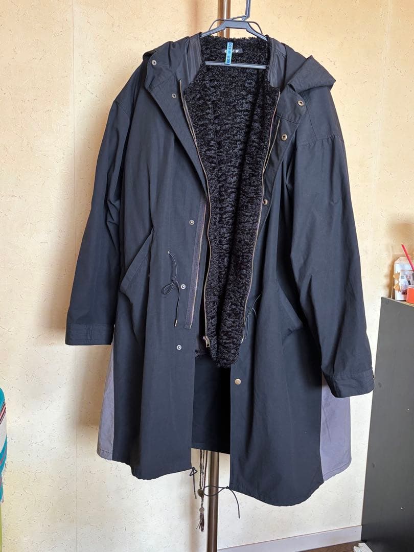 チャイハネ キリム柄刺繍 MEN’S 3WAYコートインナーのみクリーニング済み