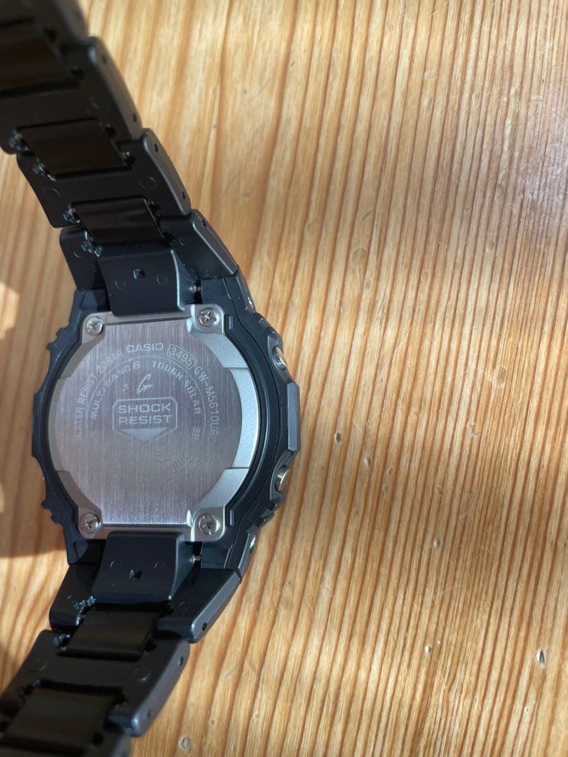 メタルバンド G-SHOCK GW-M5610UBC-1JF 電波ソーラー