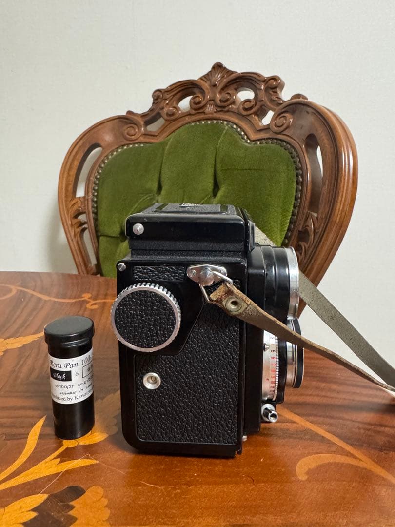 【希少ブラック】Rollei Baby Rolleiflex 4×4 完動品