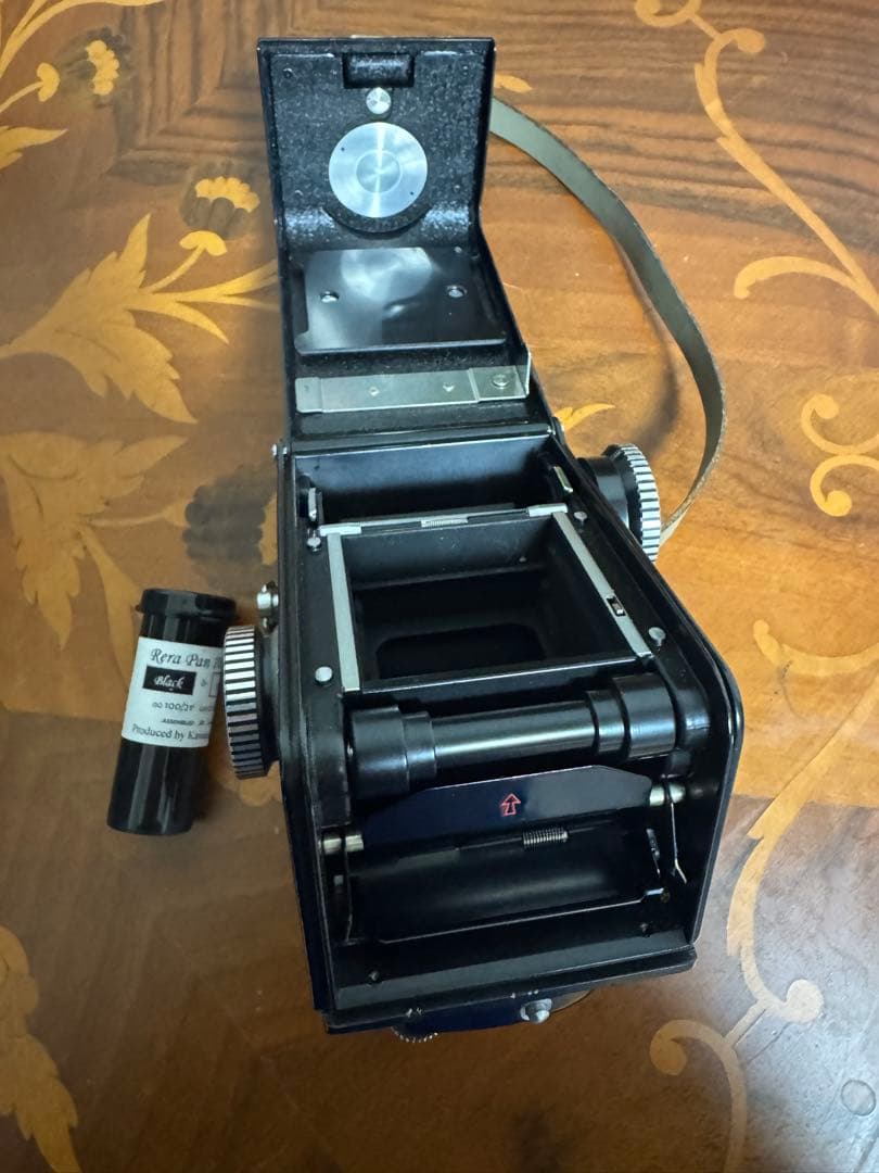 【希少ブラック】Rollei Baby Rolleiflex 4×4 完動品