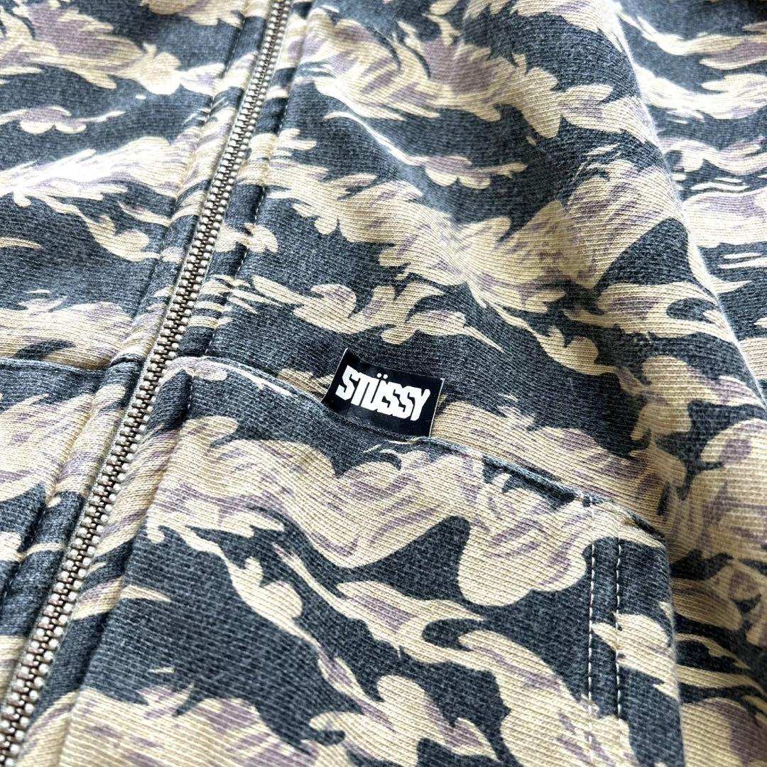 00s OLD STUSSY オールドステューシー　タイガーカモ　セットアップL