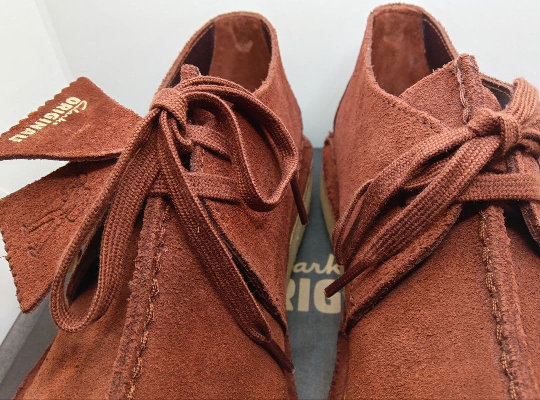 K*M様 新品クラークスデザートトレックUK71/2ブラウン