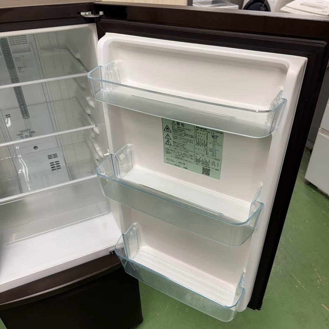 45★2020年製★パナソニック　冷蔵庫　マットブラウン　一人暮らし　大型