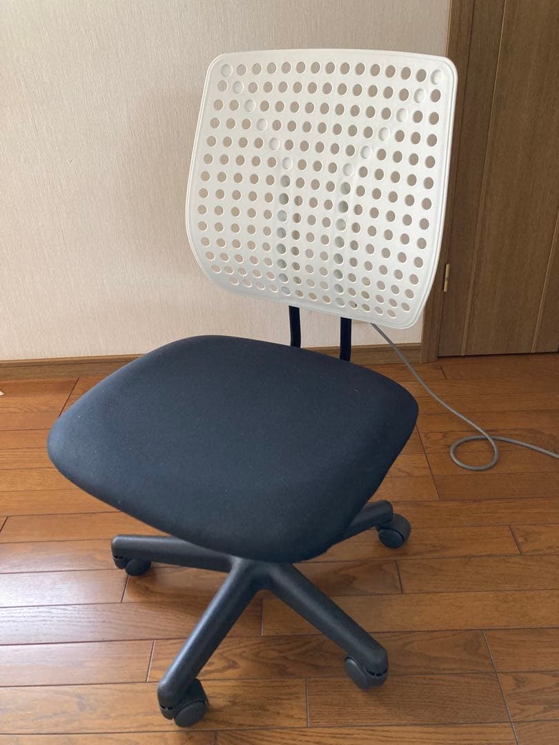 直接引取のみ ニトリ システムデスクザッキー110 ホワイト 椅子 ライト