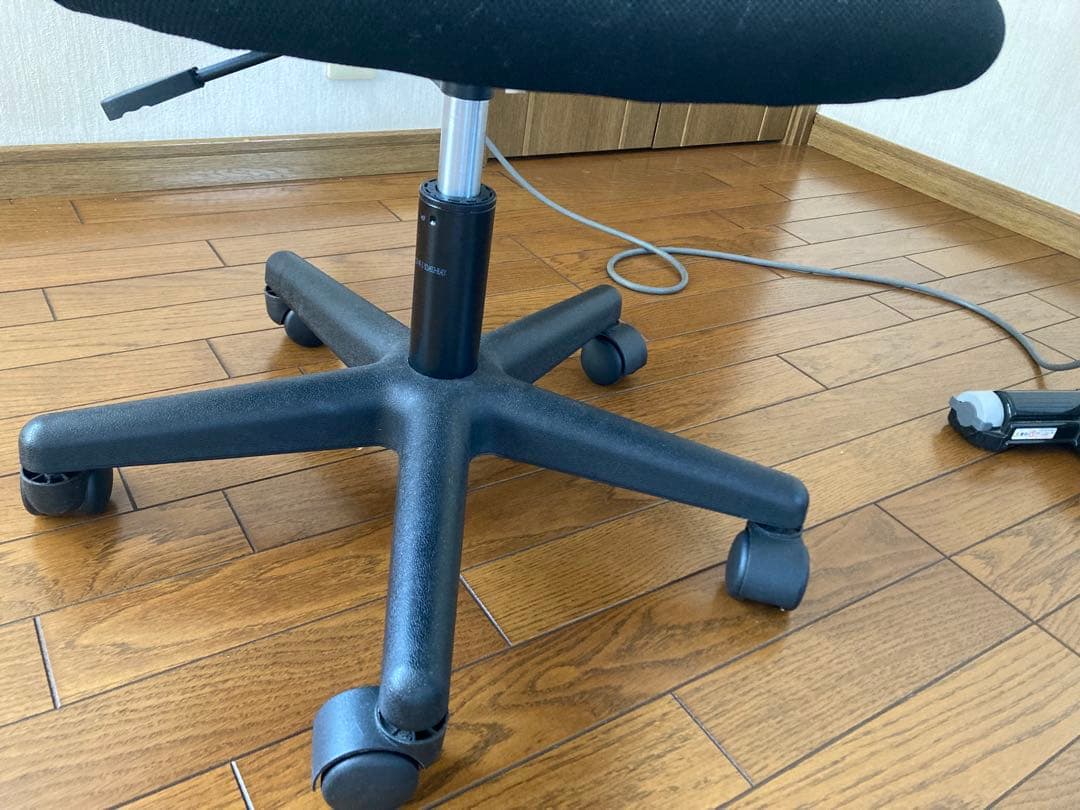 直接引取のみ ニトリ システムデスクザッキー110 ホワイト 椅子 ライト