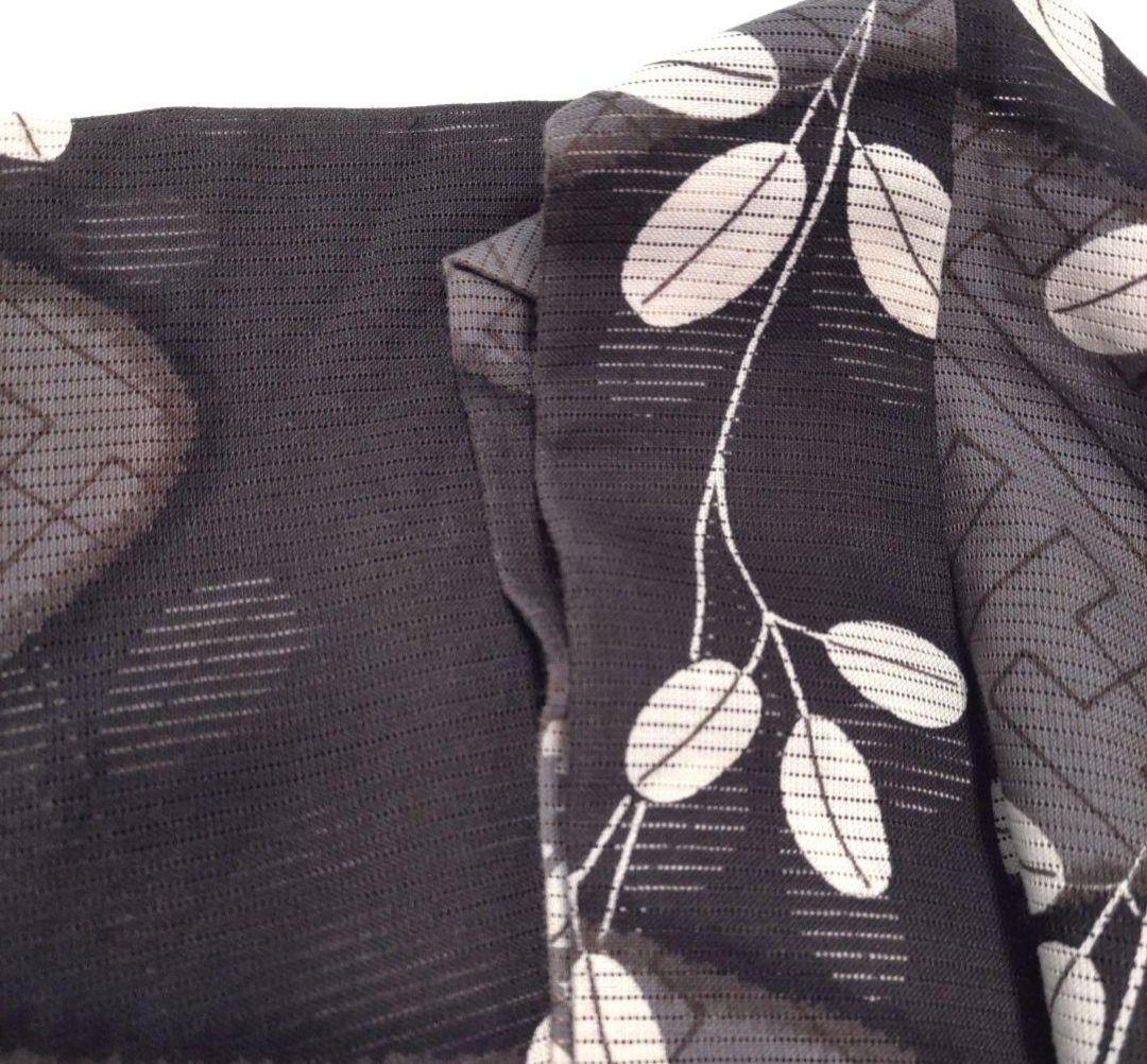 撫松庵　紫織庵　浴衣　綿絽　着物