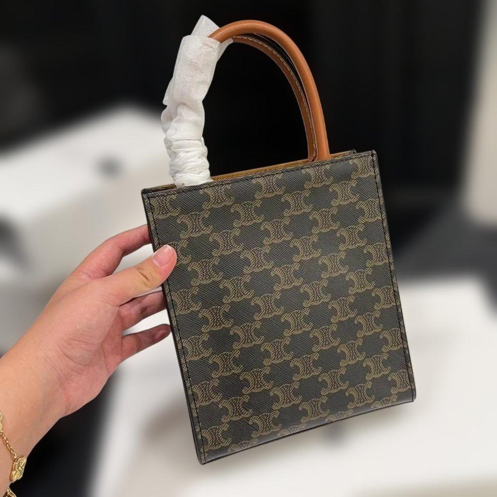 Mini Canvas トリオンフキャンバス×レザー 2wayバッグ