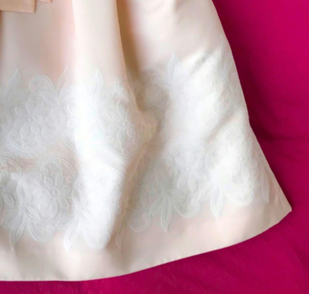 【定価61,950円】レース リボン付 ピンク ワンピース トゥービーシック