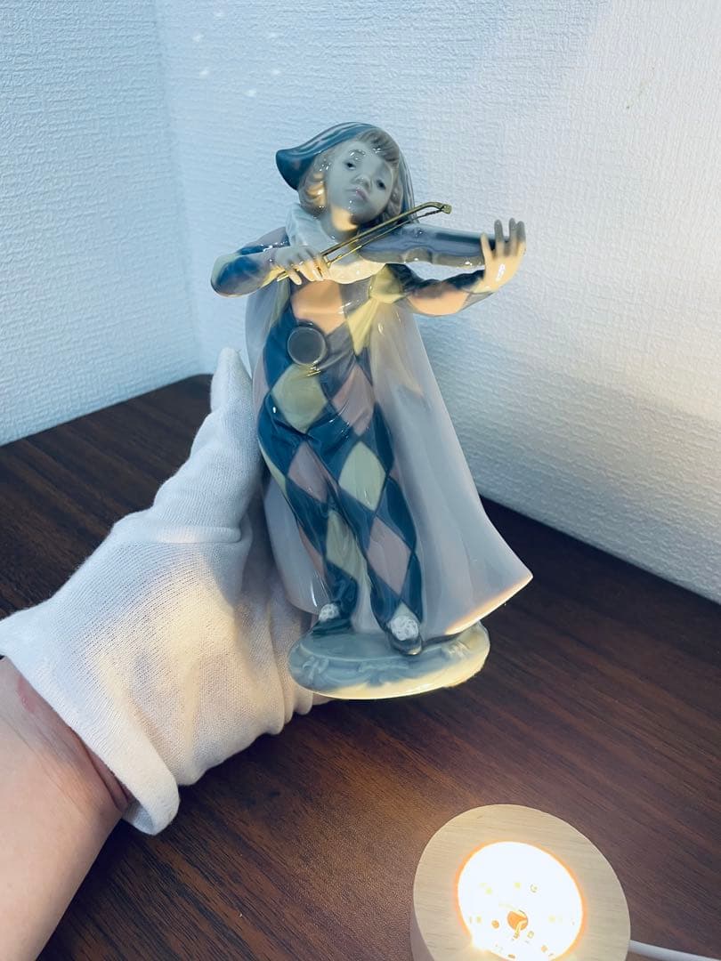 リヤドロ　サーカス・セレナーデ　バイオリン　ピエロ　リアドロ　＃5694