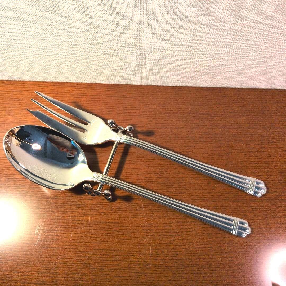 新品　仏　クリストフル　Christofle　 銀器サービングカトラリー３点