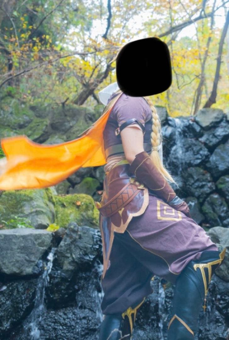 【三分妄想製】原神 空 コスプレ衣装 Mサイズ（靴付き・訳あり）