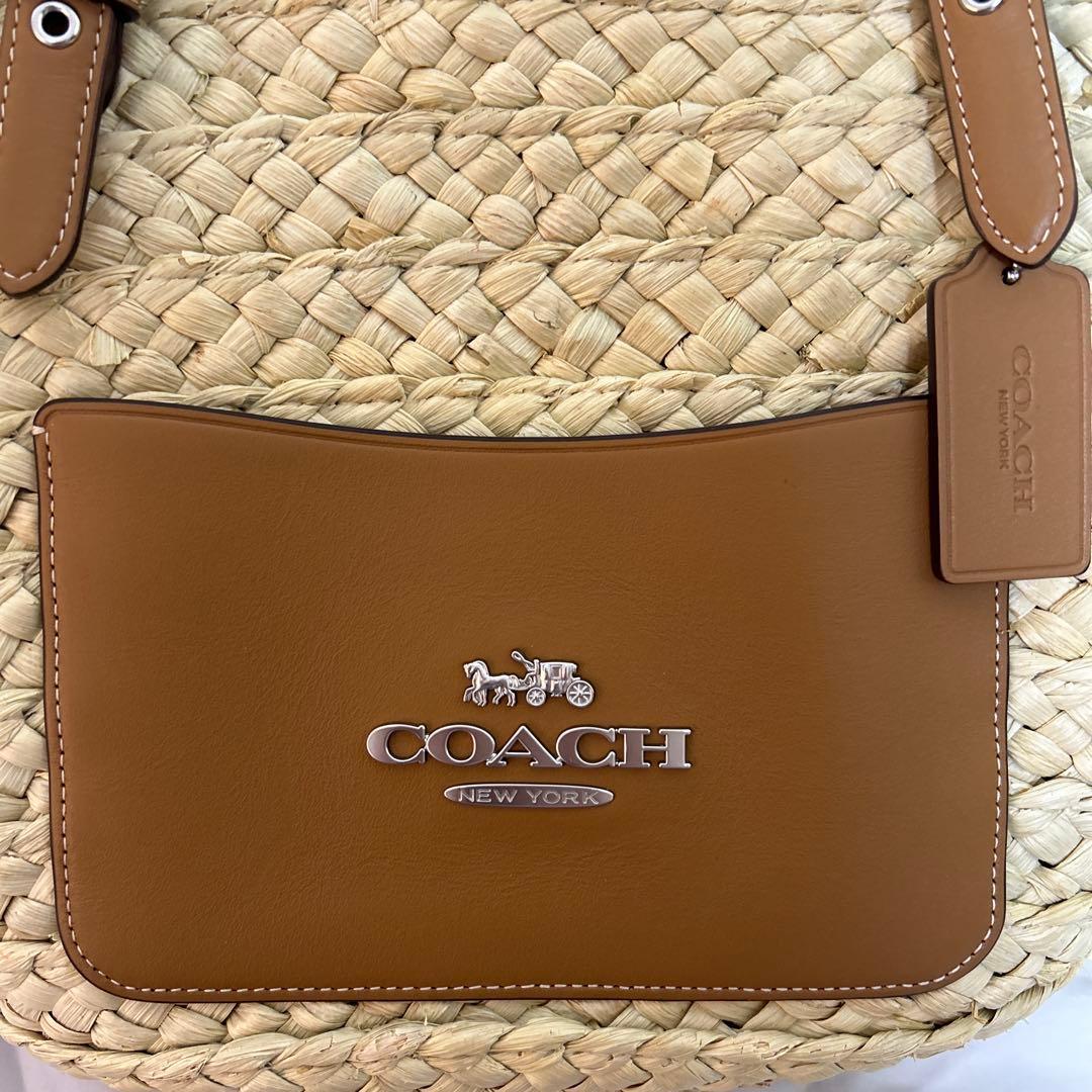 コーチ　かごバッグ