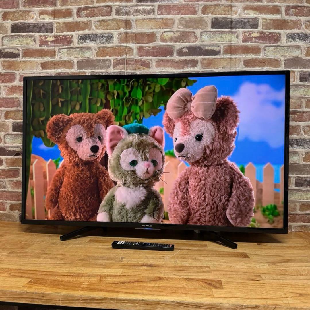 FUNAI 55V型 4K液晶テレビ HDD内蔵 FL-55U5030 アプリ○