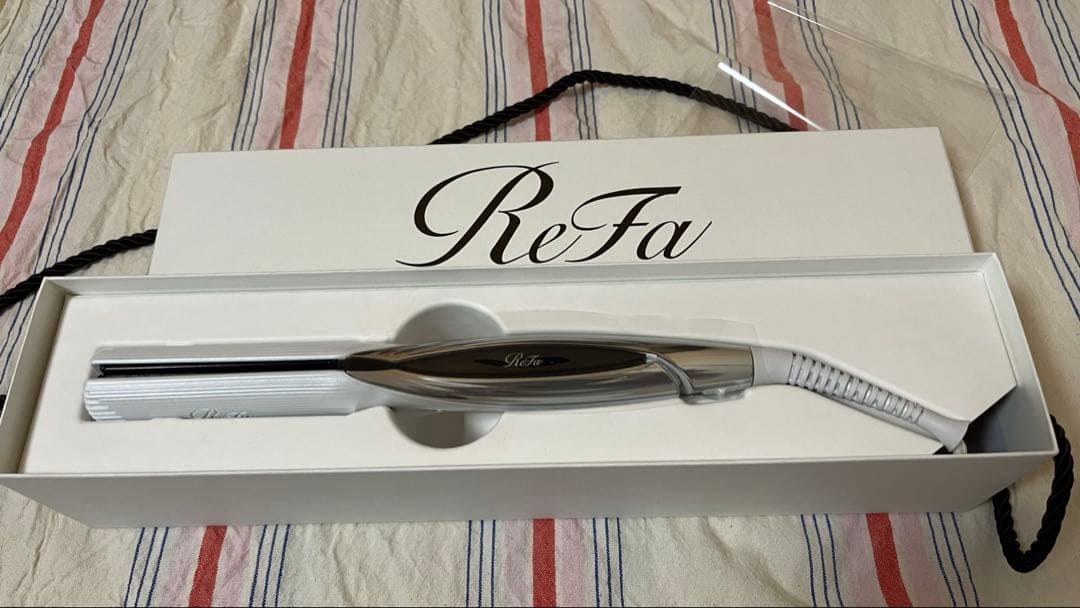 【新品未使用 】リファビューテックアイロンMTGRE-AC02A