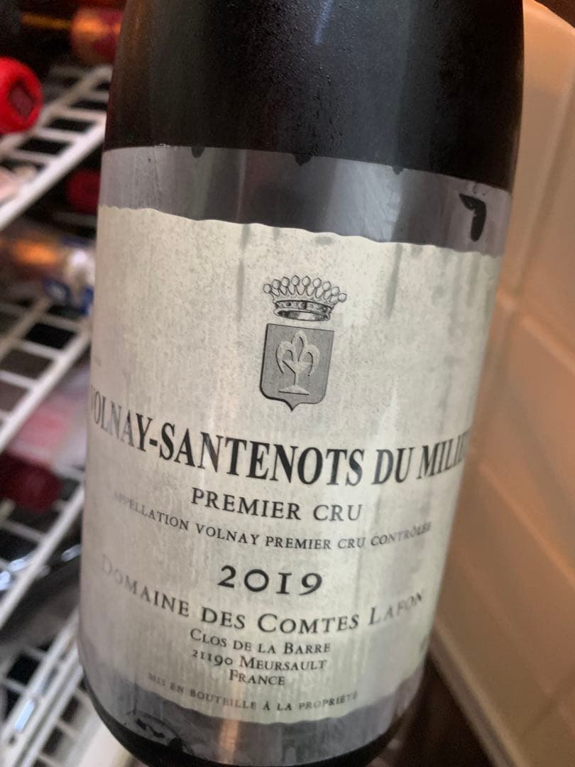 ヴォルネイ　サントノ　デュ　ミリュー　プルミエ　コントラフォン