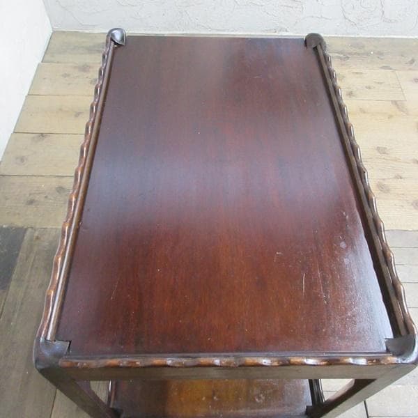 イギリス アンティーク 家具 キッチンワゴン トロリー カフェ 英国 6077e