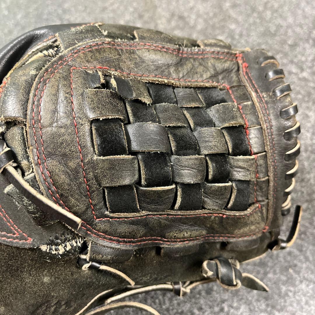 ミズノプロ　右投げ投手用　ヌバック