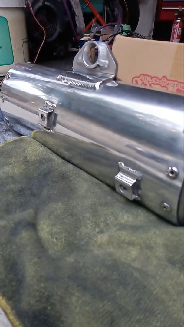 シ*ス様 YZ250F 2003年式フルパワーマフラー鏡面加工仕様