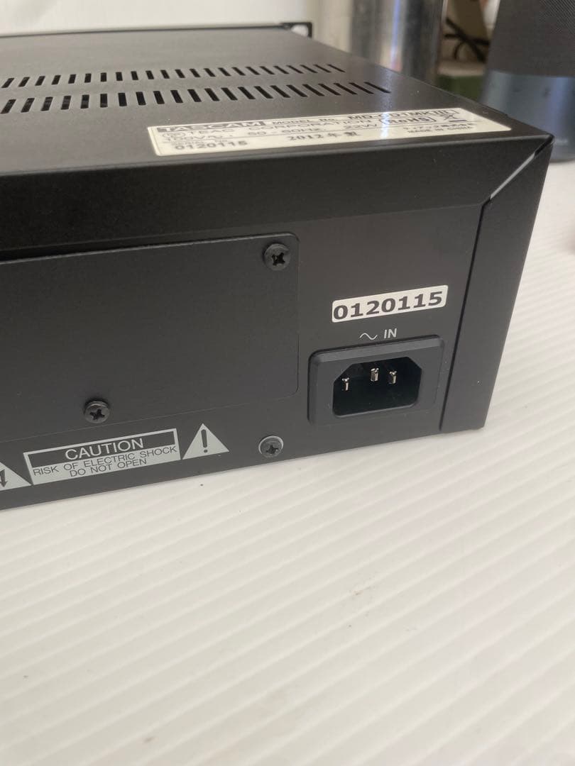 TASCAM タスカム MD-CD1MKⅢ 業務用CD/MDデッキ ディスプレイ