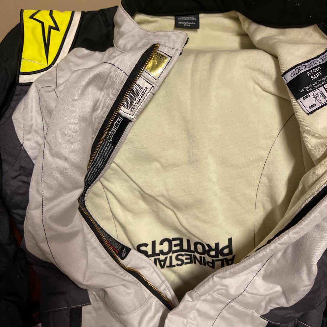 アルパインスターズ4輪用レーシングスーツ ATOM SUIT 46サイズ