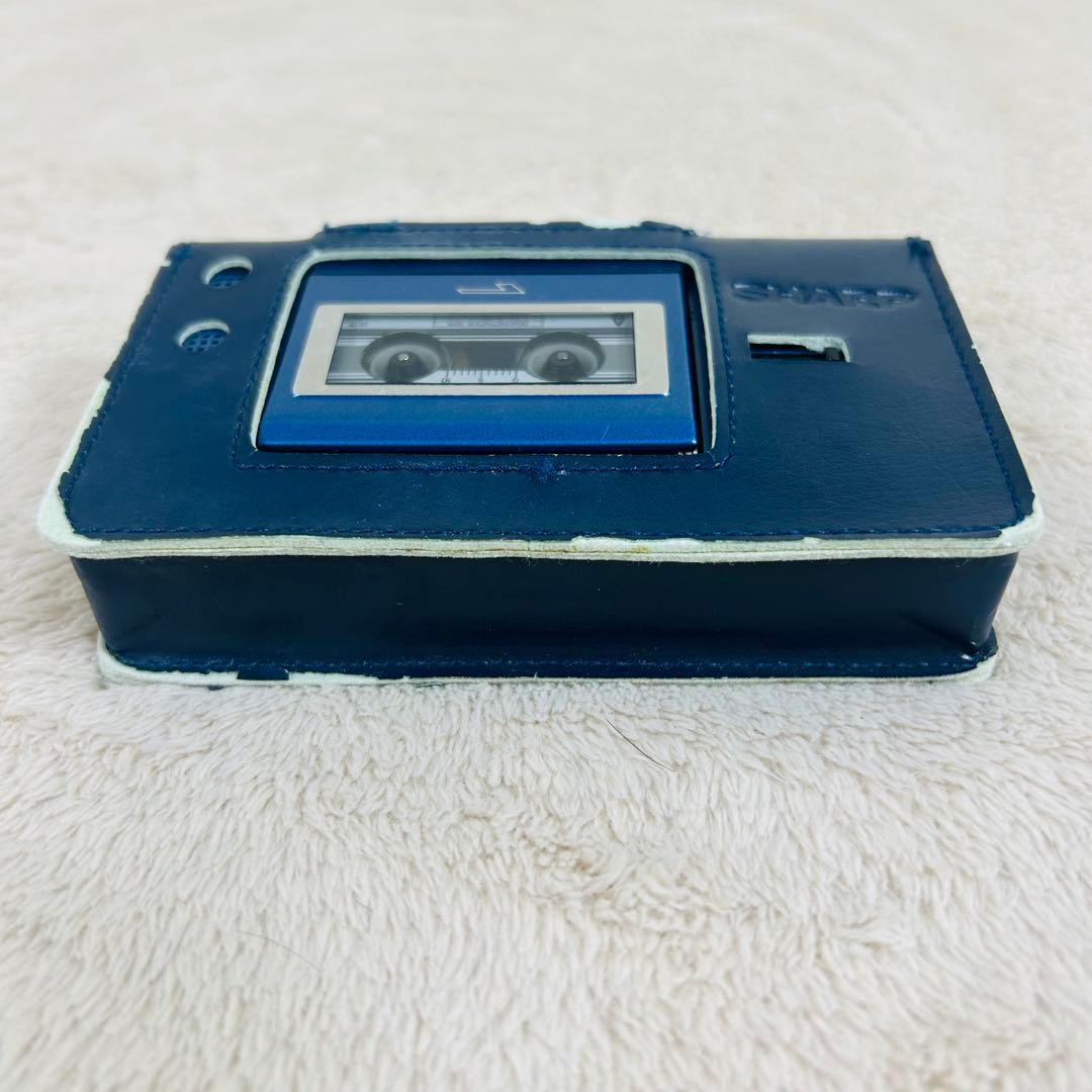【希少】SHARP AN-103MC マイクロカセットプレーヤー 再生OK