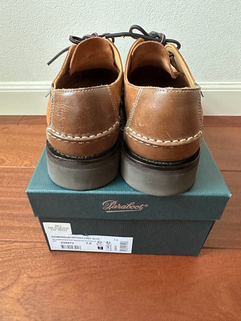 靴 KAPTAIN SUNSHINE Paraboot Domingue UK7H