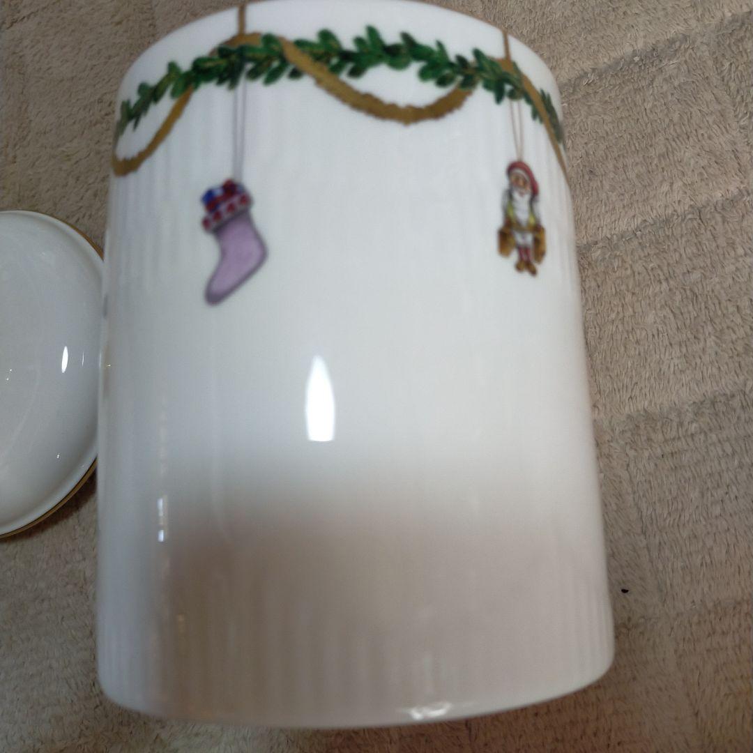 ロイヤルコペンハーゲン　キャニスター　クリスマス