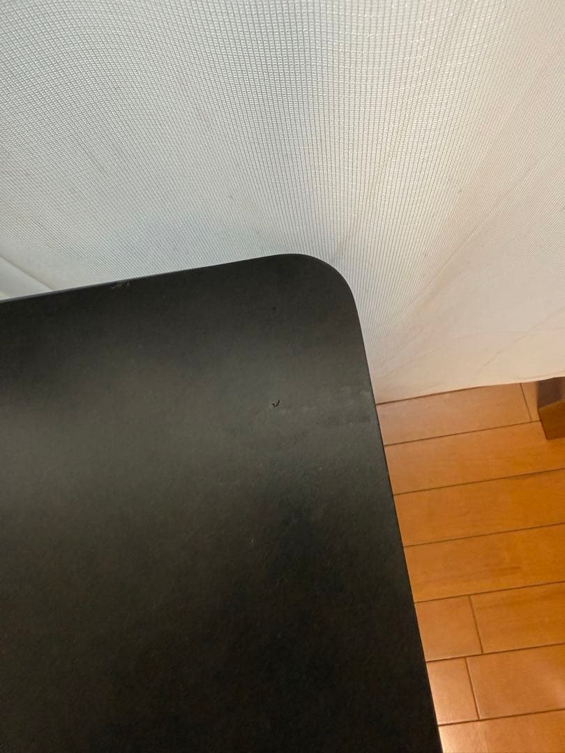 THONET 無印良品　スチールパイプデスク・Ｍ／ダークグレー　トーネット