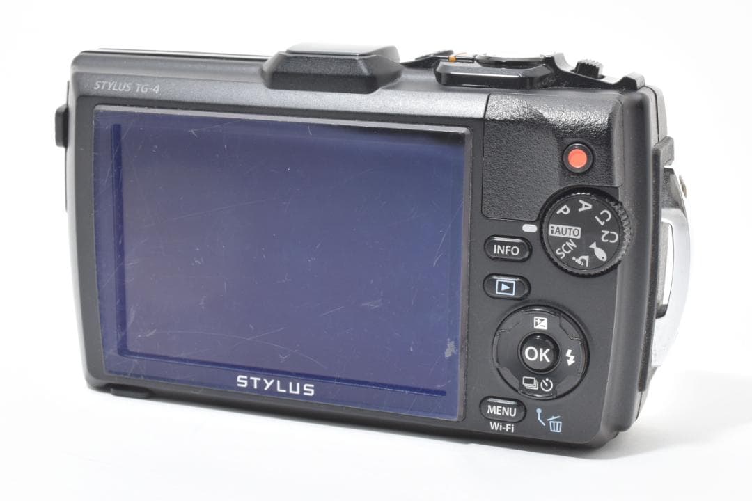 OLYMPUS STYLUS TG-4 防水 ブラック デジタルカメラ