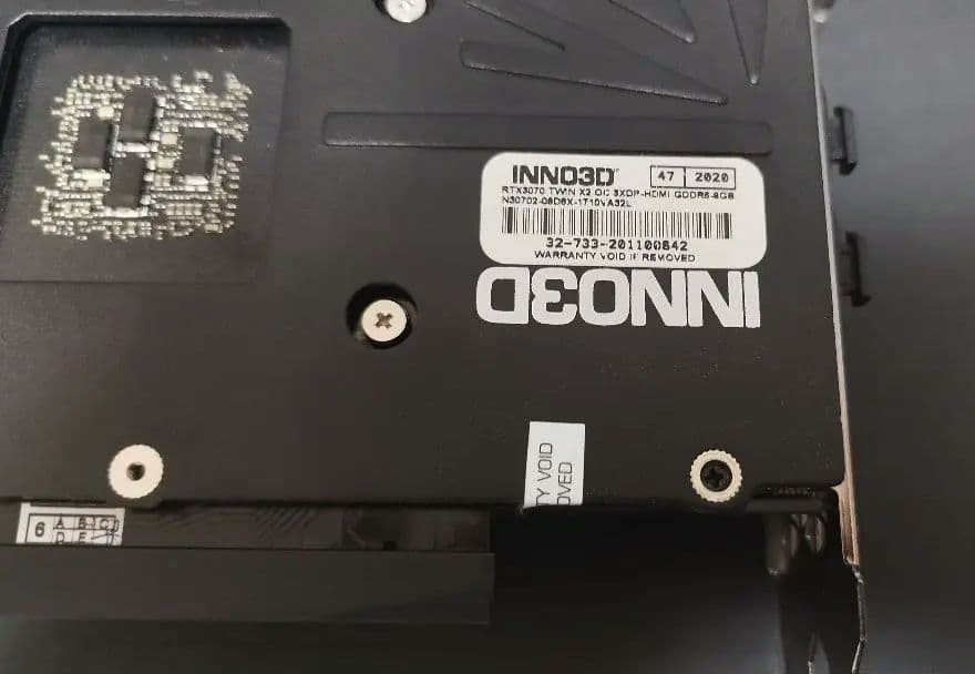 グラフィックボード・グラボ・ビデオカード INNO3D GeForce RTX 3070 TWIN X2 OC