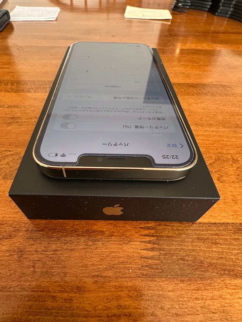 iPhone12 promax 128GB ゴールド simフリー Apple