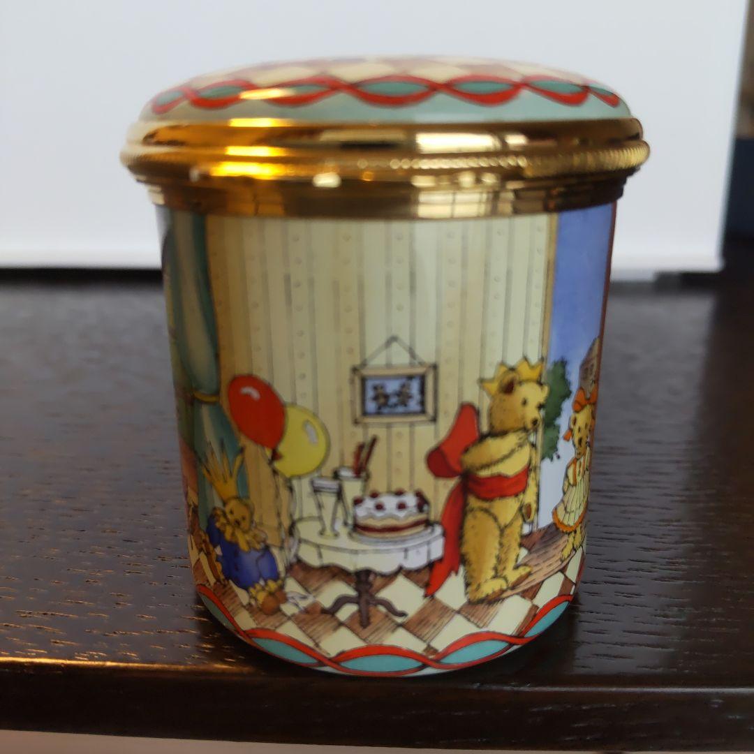 ハルシオンデイズ テディベア パーティー 箱あり 小物入れ ピルケース 新品