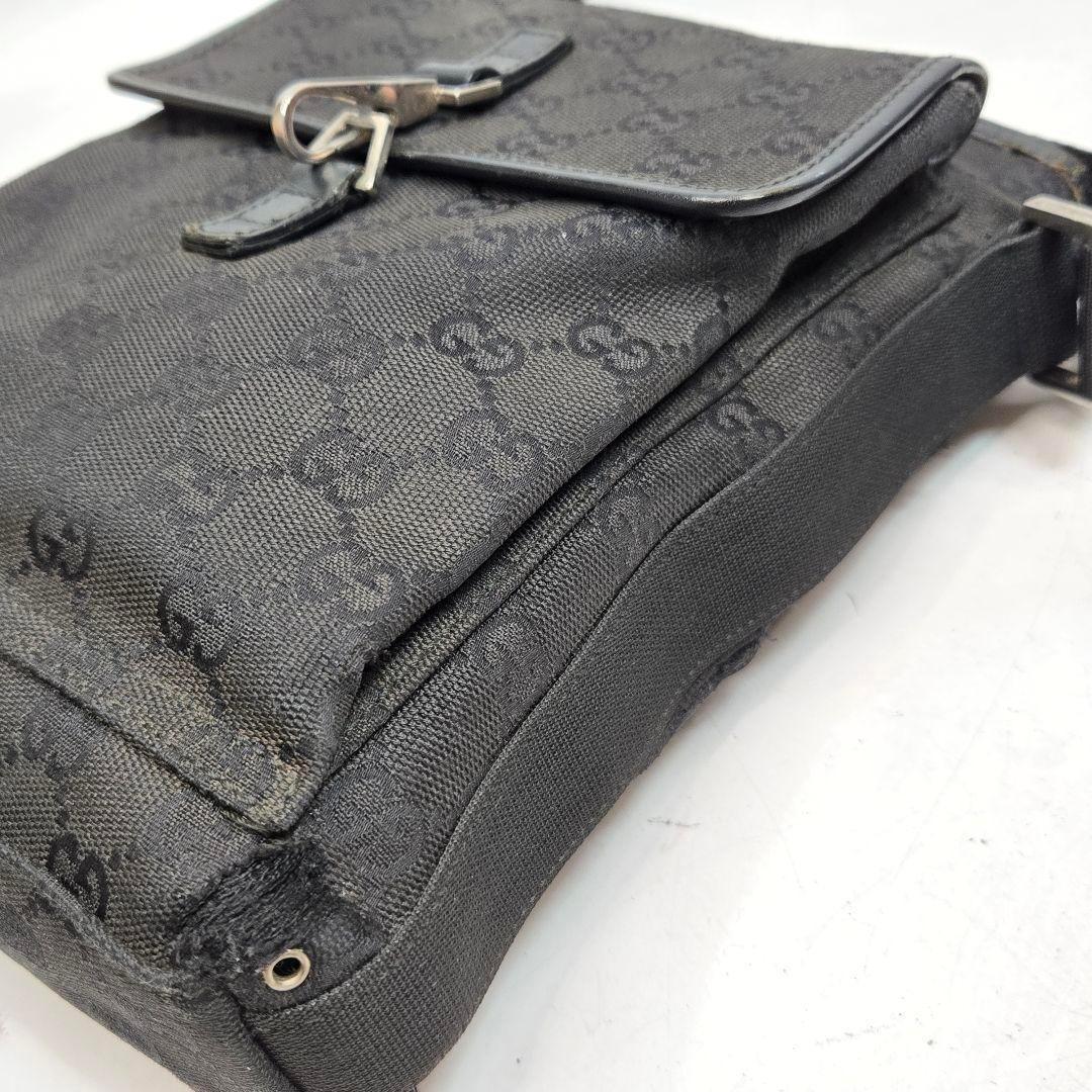 GUCCI サコッシュGGキャンバス ジャッキー ショルダーバッグ