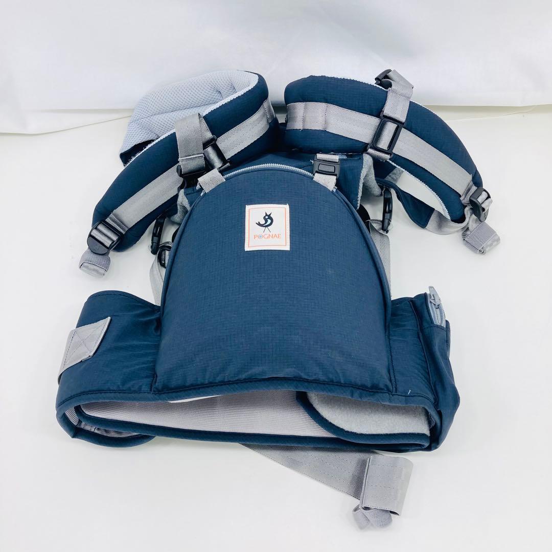 【美品】ミキハウス×ポグネー ベビーキャリア 抱っこひも